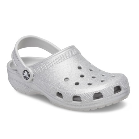 Crocs Παιδικά Σαμπό Θαλάσσης Classic Clog T Ασημί 206992